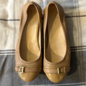Nude cole Haan flats